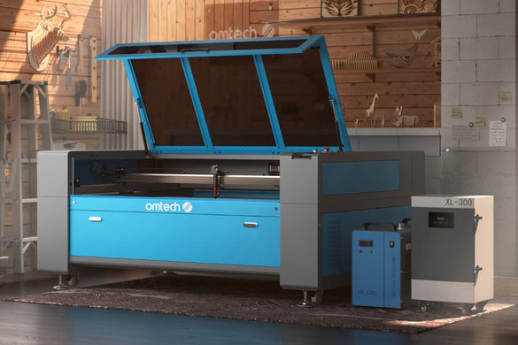 Merveilles de remplissage de peinture : aventures post-traitement dans l'art laser avec le laser OMTech