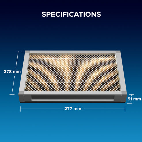 Filtre de remplacement en fibre de verre (H13 HEPA) pour extracteur de fumée LSP-300