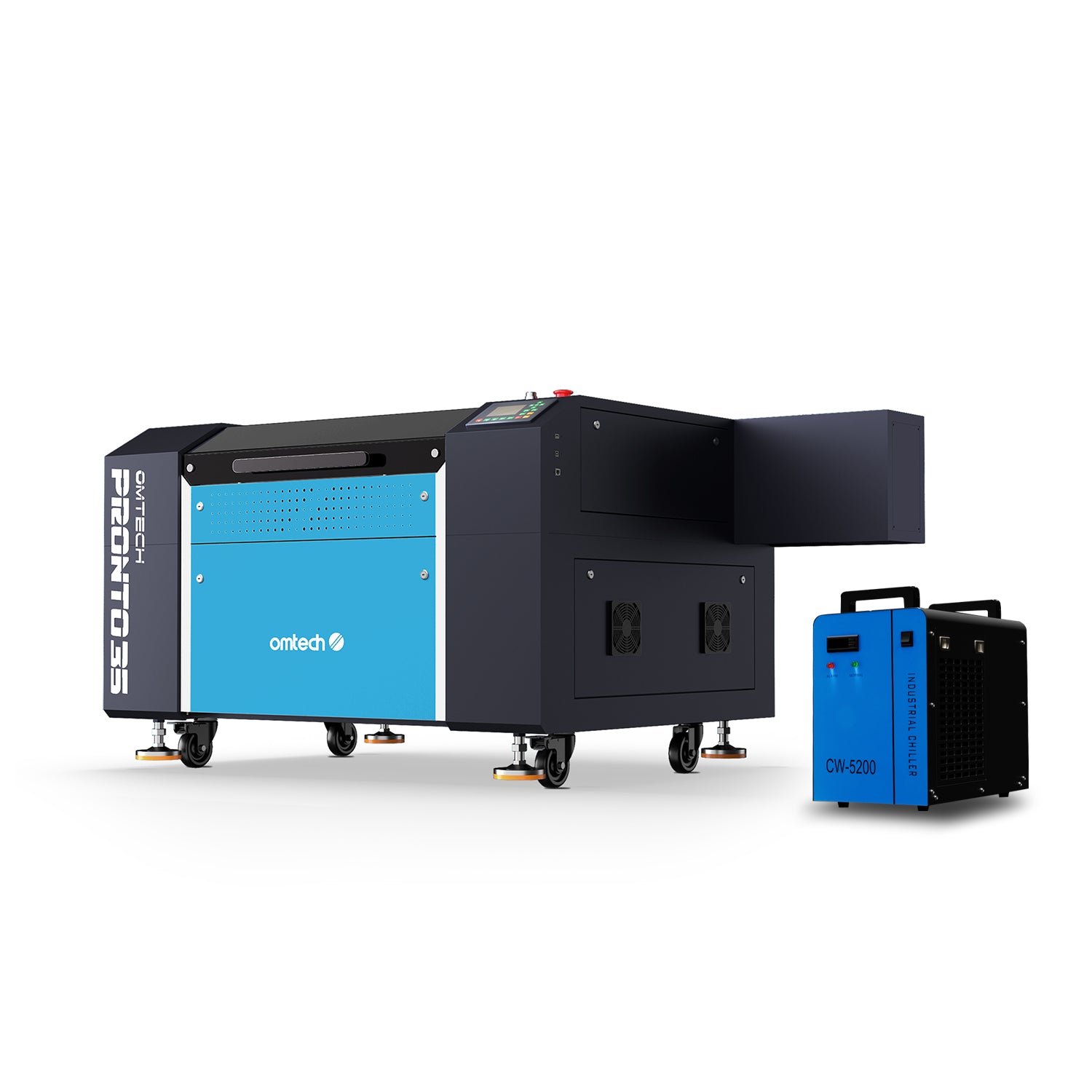 100W Graveur et découpeur laser CO2 avec 700X500mm Zone de Travail, Autofocus | Pronto 35X