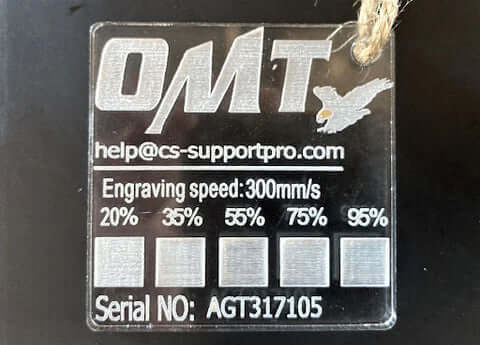Omtech lasercutter
