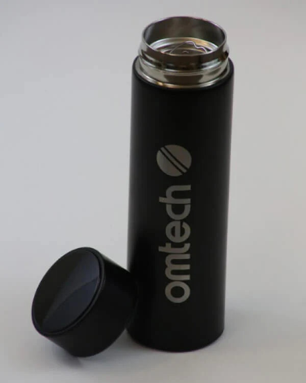 Bouteille d'eau gravée au laser
