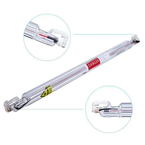 60W CO2 Laser Tube Graveur metal laser et decoupe laser