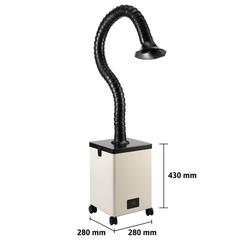 Purificateur de Fumée avec Filtre à 3 Couches pour Graveurs Laser CO2 & Laser à Fibre