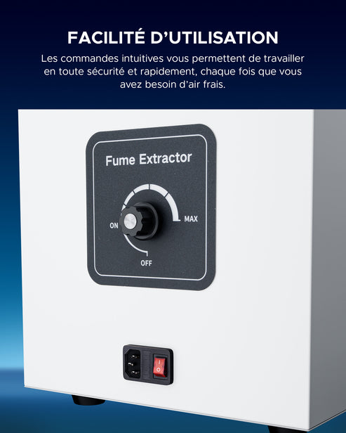 Extracteur de fumée 85W avec filtre 2 couches pour découpeuse laser | LSP-0080
