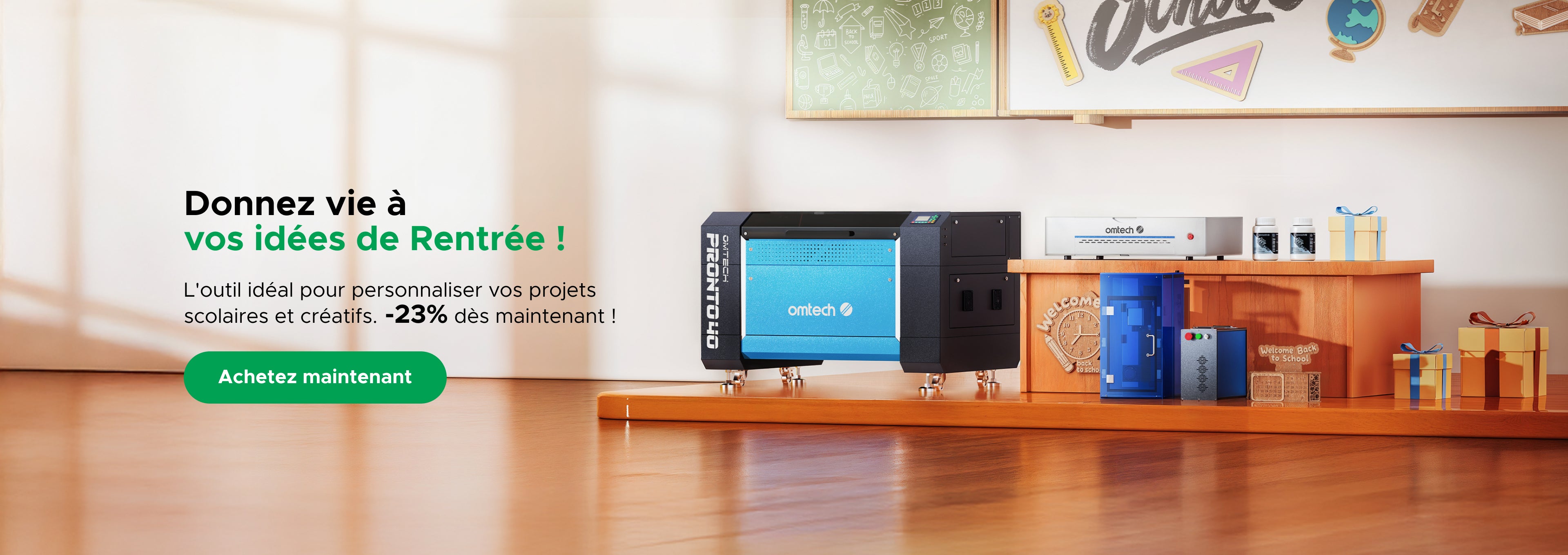Omtech lasercutter