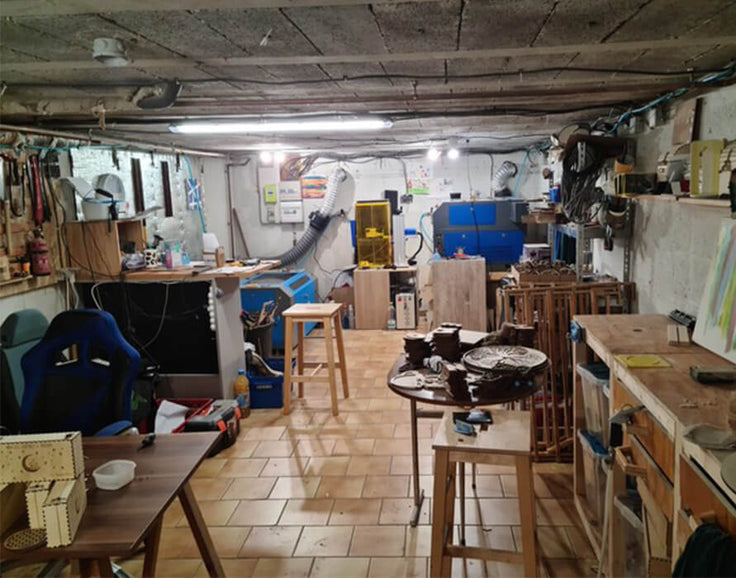 Omtech lasercutter