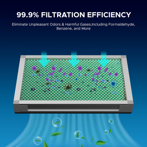 Filtre de remplacement au charbon actif pour extracteur de fumée LSP-300