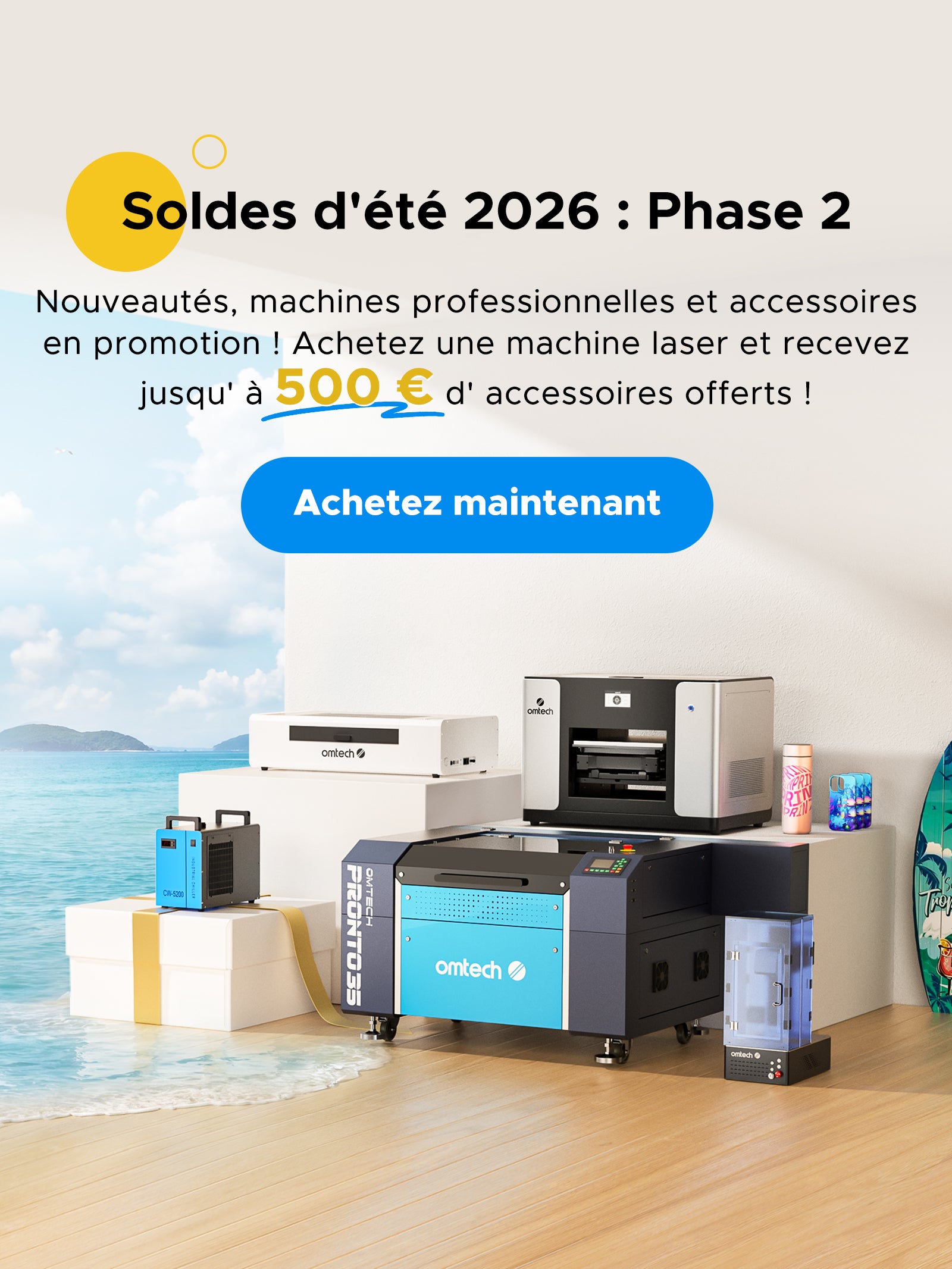 Omtech lasercutter