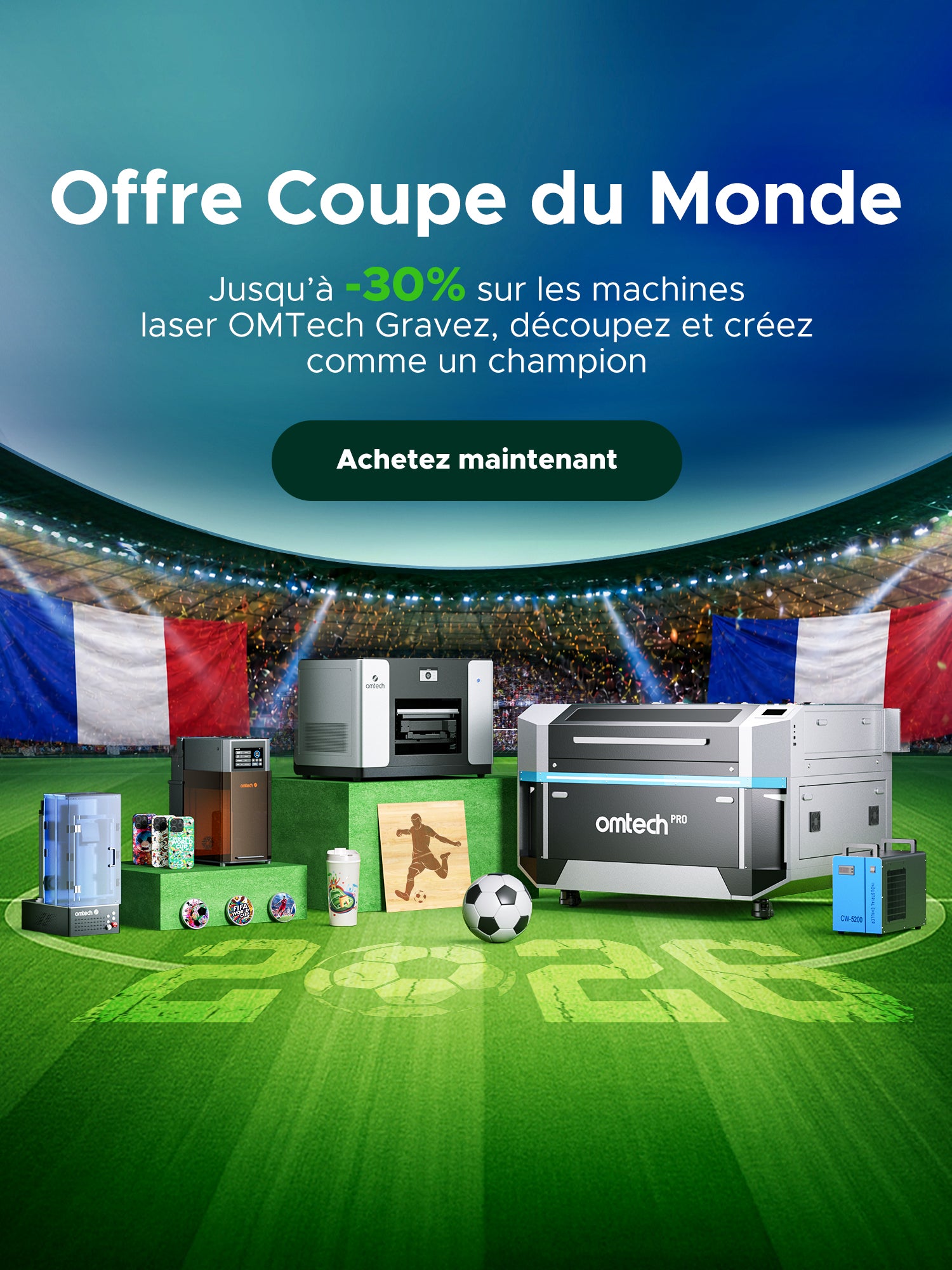 Omtech lasercutter