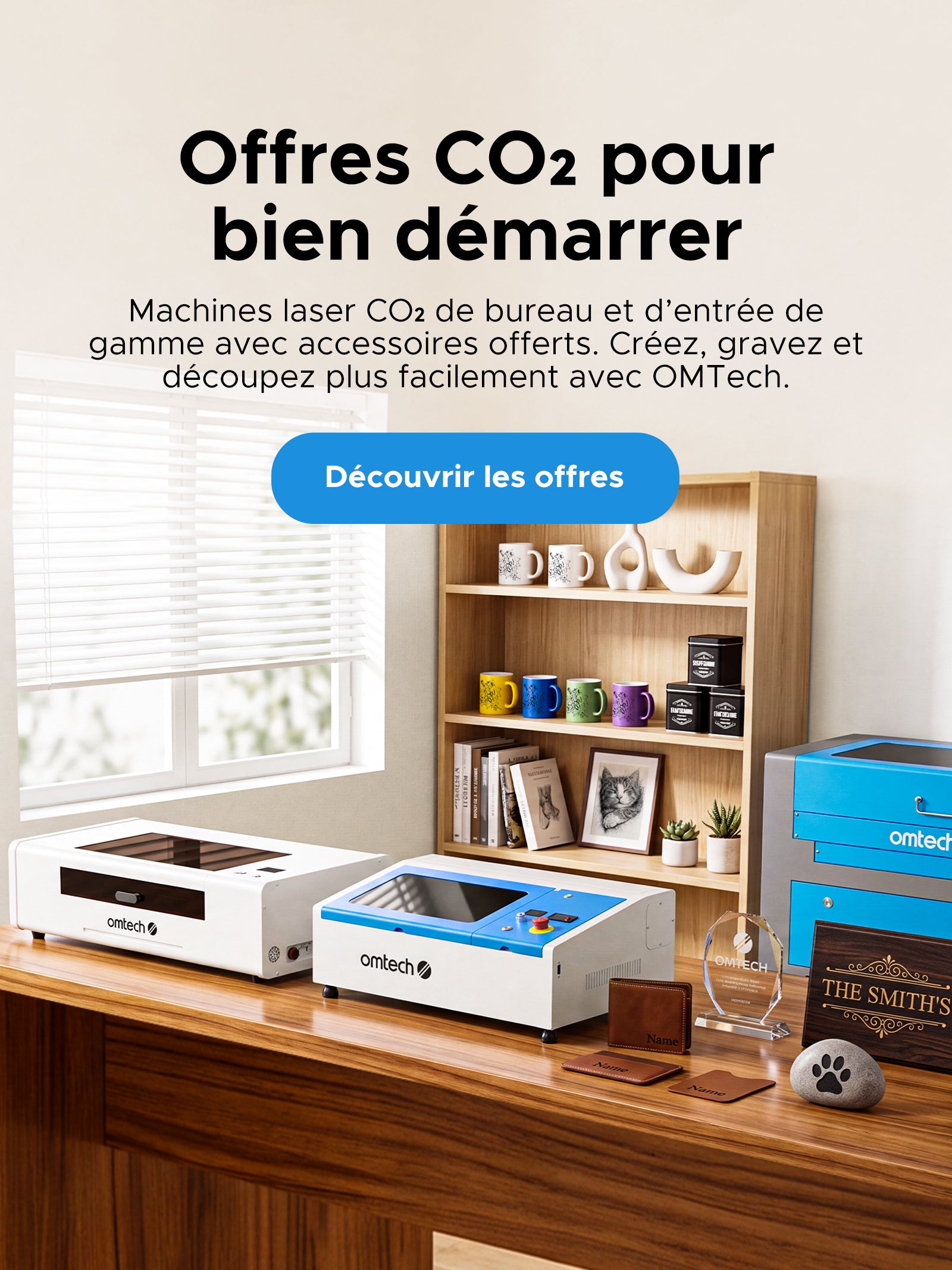 Omtech lasercutter