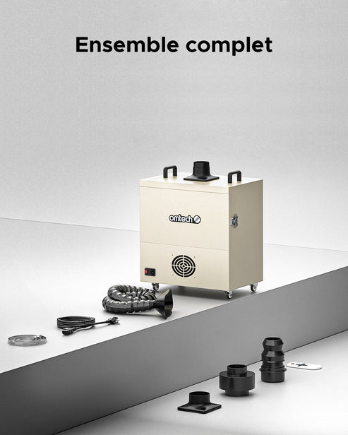 Extracteur de fumée 300W avec filtre 4 couches pour découpeuse laser | LSP-300