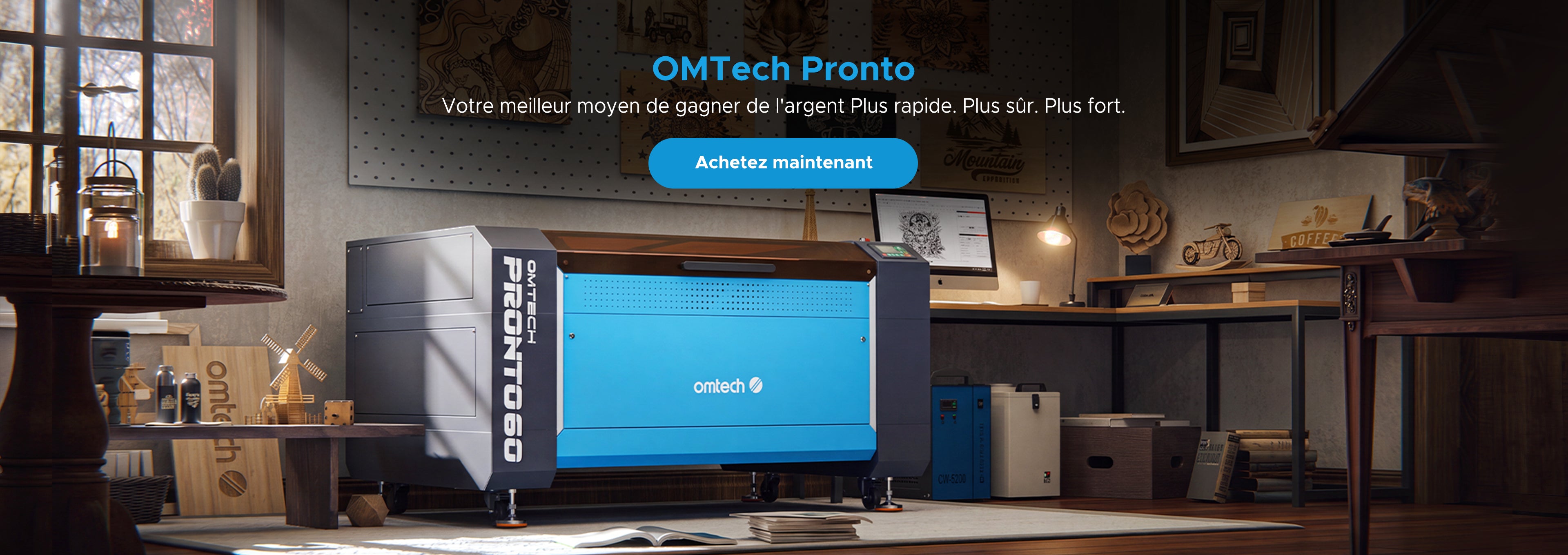 Omtech lasercutter