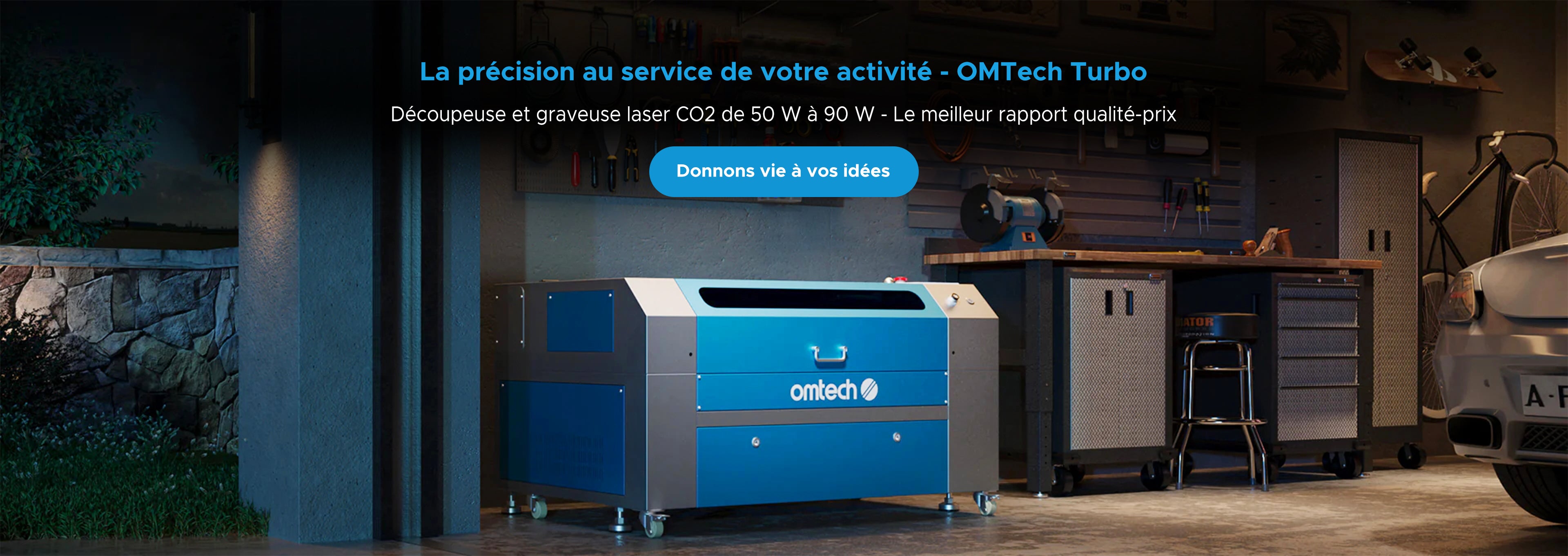 Omtech lasercutter