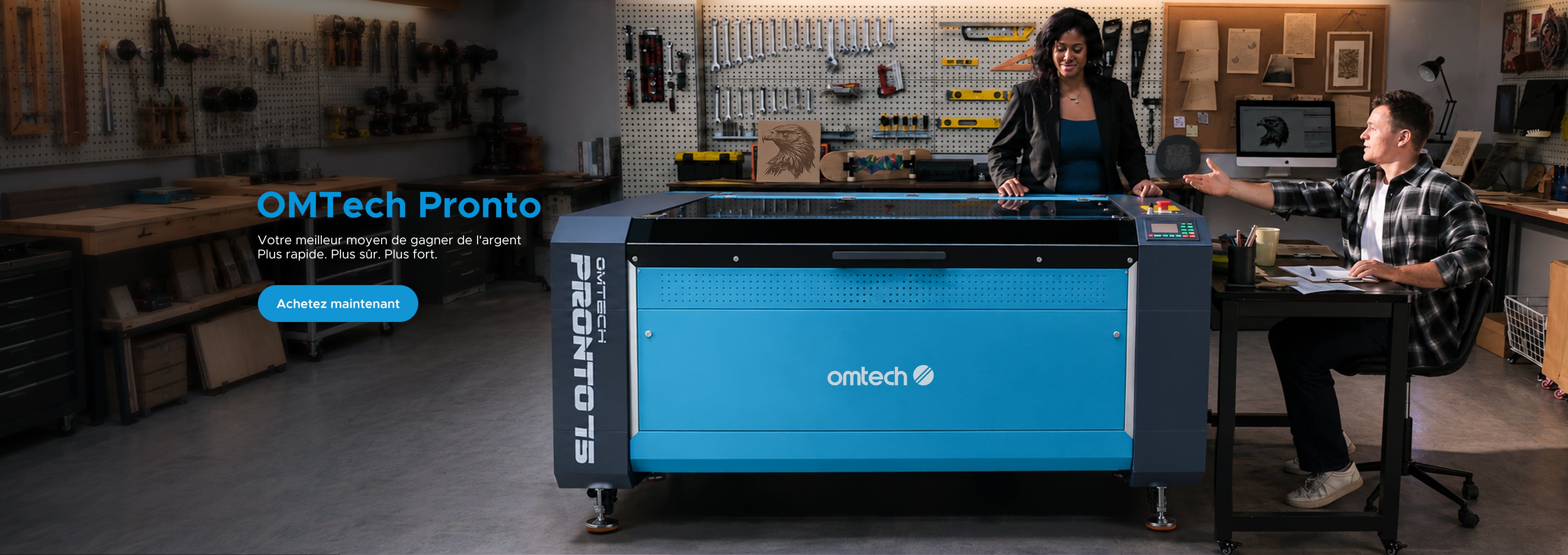 Omtech lasercutter