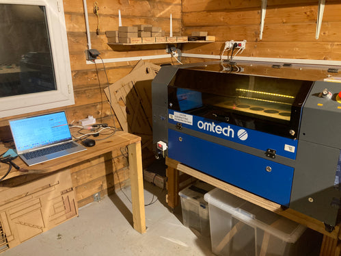 Omtech lasercutter